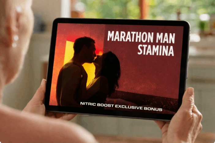 Two free digital bonuses including the Blueprint and Marathon Man Stamina guides included with select orders.
